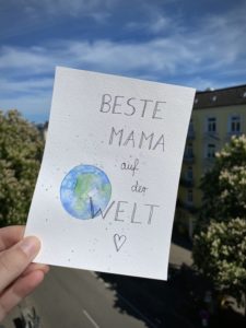Beste Mama auf der Welt Muttertageskarte DIY